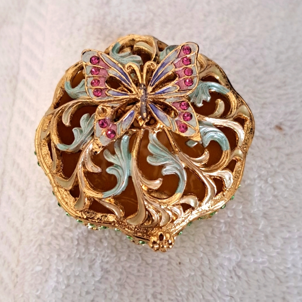 BUTTERFLY TRINKET BOX